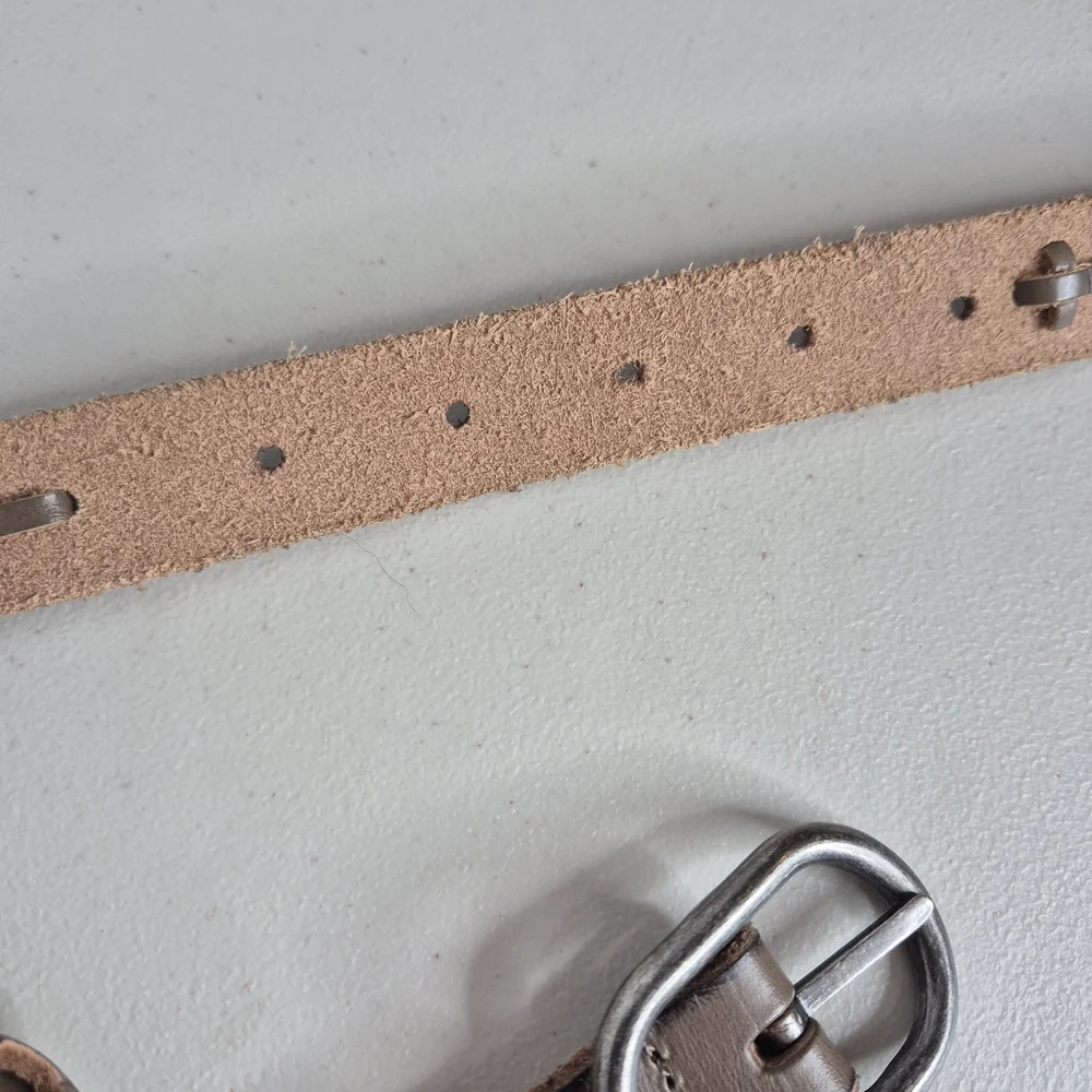 Amsterdam Heritage "Anisa" Skinny Leather Belt - Size S - Picture 6 of 16